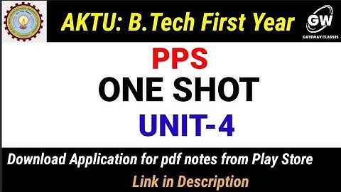 PPS UNIT 4 I ONE SHOT I by Pragya Rajvanshi Ma