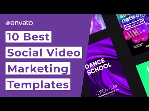 10 Best Social Media Marketing Video Templates