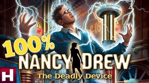 100% Run - All Awards | Nancy Drew The Deadly Device | Full Walkthrough No Commentary