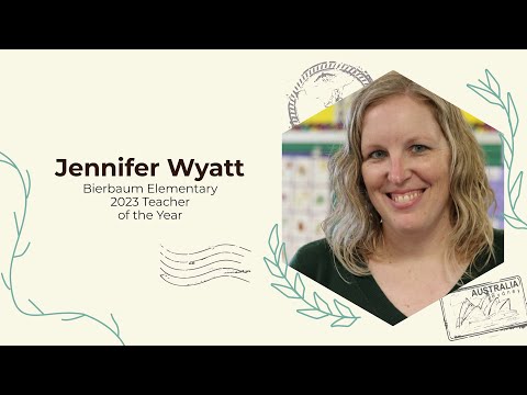 2023 Bierbaum Elementary School Teacher of the Year: Jennifer Wyatt