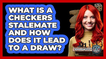 What Is A Checkers Stalemate And How Does It Lead To A Draw? - The Board Game Xpert