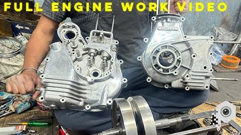 Old Model Bullet Da Full Engine Fitting Karan Di Step By Step Full Video/#punjab #bulletlover #video