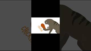 D-Rex Thought The Helicopter Was A Chicken Leg