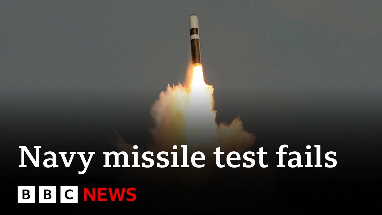 Trident missile test fails for second time in a row | BBC News