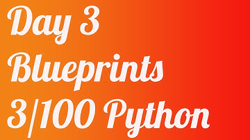 Day 3 of 100: Flask Blog App from Scratch Blueprints | A Blind Developer’s Journey