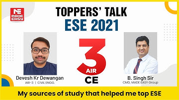 ESE/IES 2021| Toppers