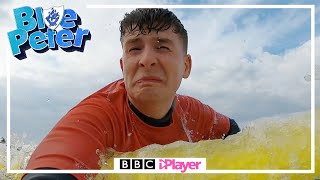 Adam Beales Learns How to SURF ‍♂