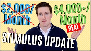 $2,000 per Month Stimulus Checks: NEW Stimulus Bill Proposed (What You Need to Know)