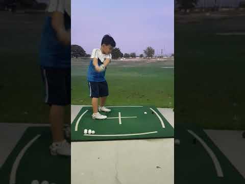 Tewan Baek at Northhill Driving range