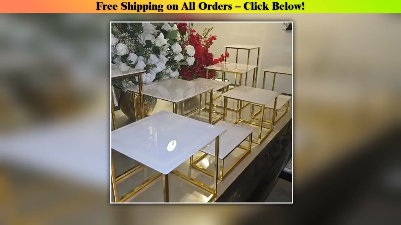 Wedding Dessert Table Display Rack Cake Stand Buffet Candy Bar Banquet Tea Break Props Stage