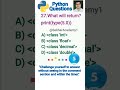 Python Interview 27 | #shorts #ytshorts #youtubeshorts #interview #reels #python @SekharAcademy1