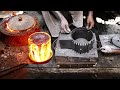Making Process of Electric Motor Body By Metal Casting Technique