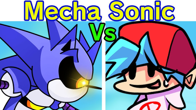 Friday Night Funkin' VS Mecha Sonic Semana Completa + Escenas