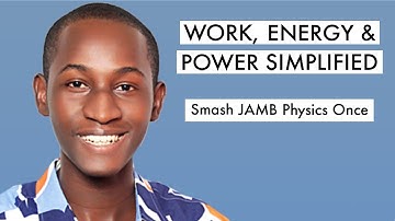 JAMB Physics CBT Tutorial 2025 Questions On Work, Energy & Power (Top 10)