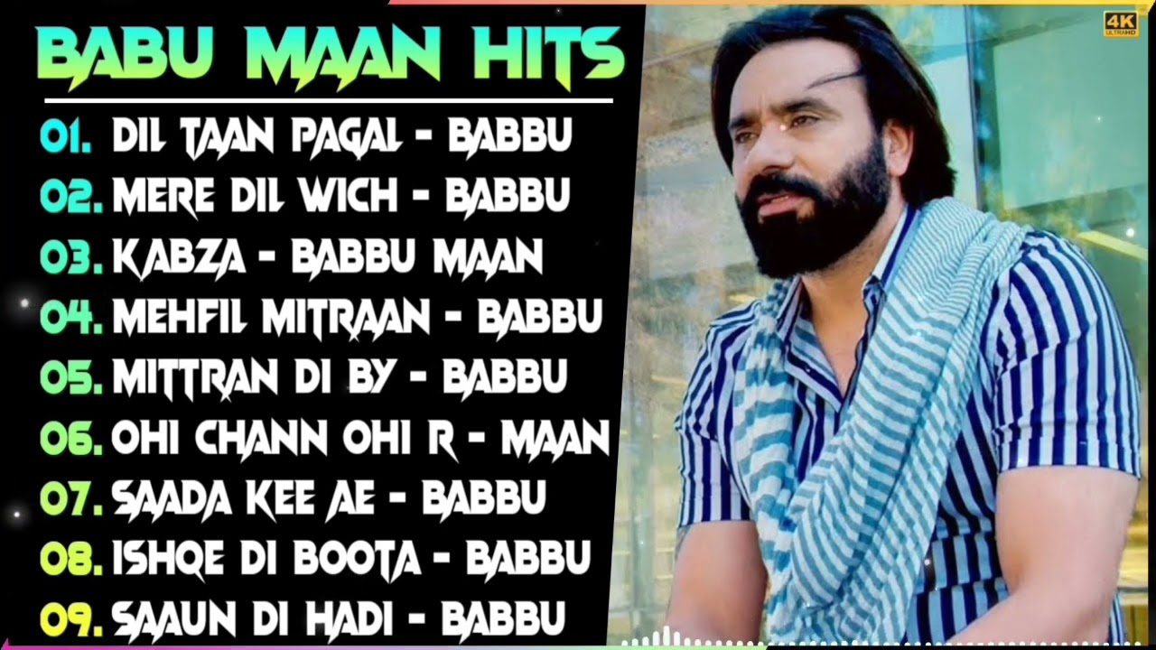 Best Of Babu Maan  Babu Maan All Songs  Babu All Song  Hits of Babu Maan  Punjabi Songs 2024