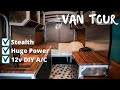 AWD Transit DIY Stealth Teched Out Van Tour