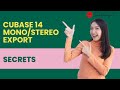 Cubase 14 Pro Mono/Stereo Export Made EASY for Beginners