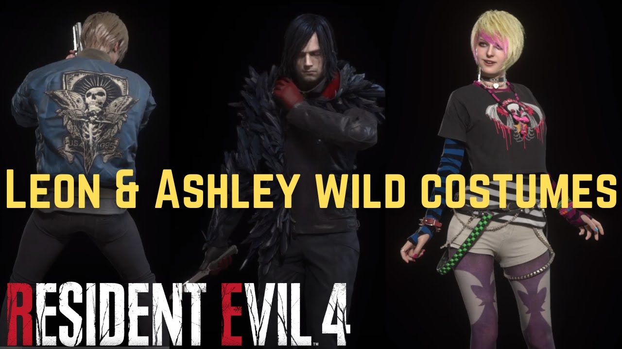 Resident Evil 4 Leon & Ashley Costumes: 'Casual