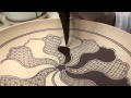 上出長右衛門窯の祥瑞画法／”Incomplete Circle"Drawing and Painting Kutani Shonzui