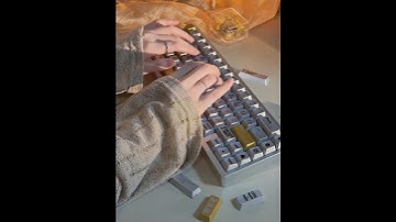 Immersive typing#crypto #mechanicalkeyboard #keyboard #keycap #asmr#typewriter #customkeyboard