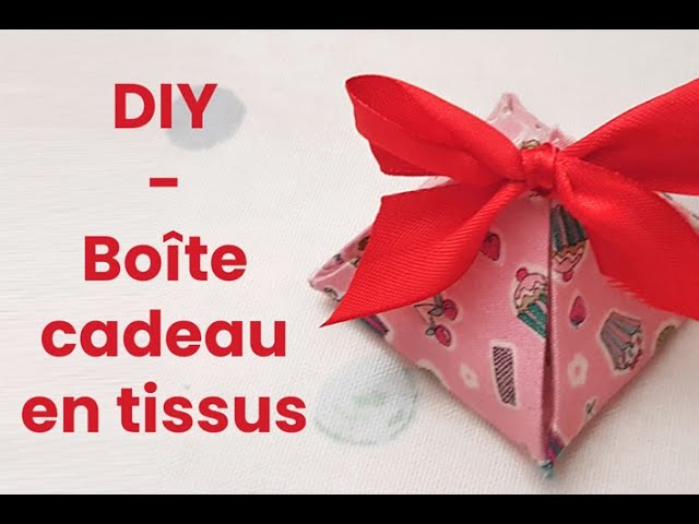 Tuto : Petites boites en tissu (et comment imperméabiliser vos