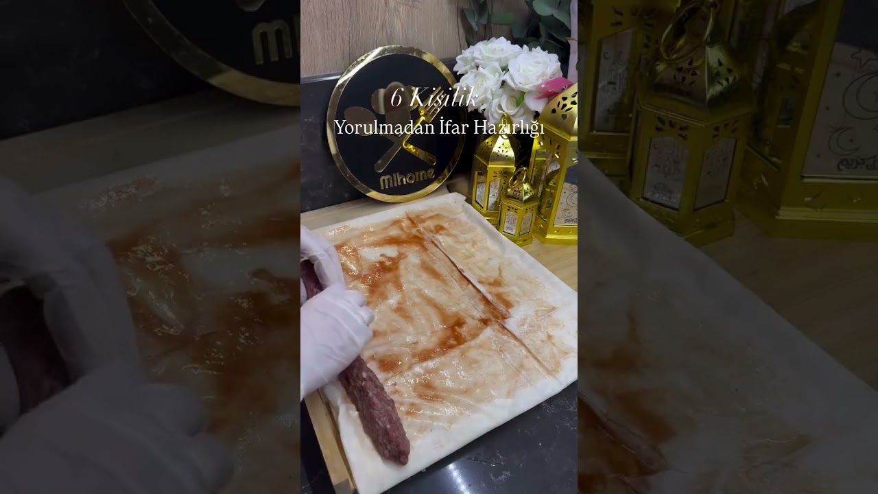 Pratik iftar hazırlığı #ramazan #pratiktarifler #sohbetlitarifler #yemektarifleri #iftar