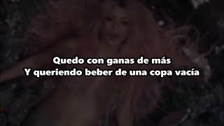 Shakira, Manuel Turizo - Copa vacía - Letra