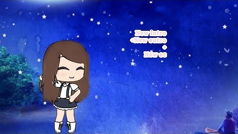 II New intro + outro + new oc!! II Quiet Gacha II lazy thumbnail ;-;||