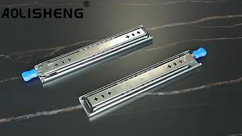 AOLISHENG 265BL Heavy Duty Lockable Drawer Slides