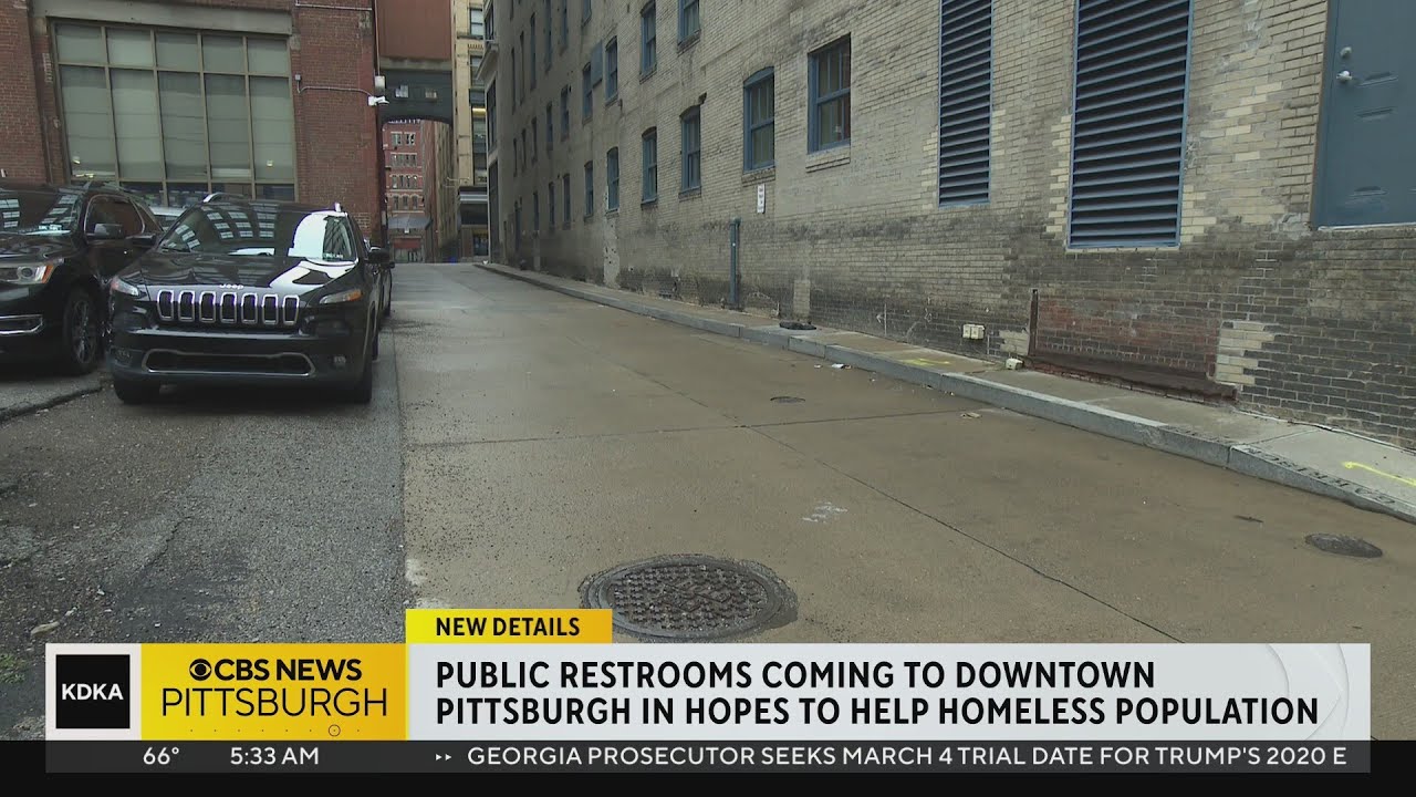 Public restrooms coming to Downtown Pittsburgh - YouTube