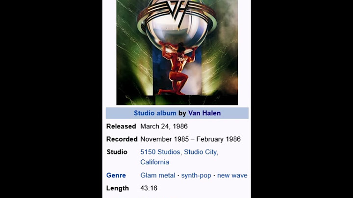 Why Can't This Be Love Instrumental version - Instrumental performance video thumbnail