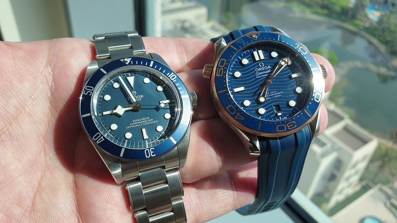 omega seamaster 300m vs tudor black bay 58