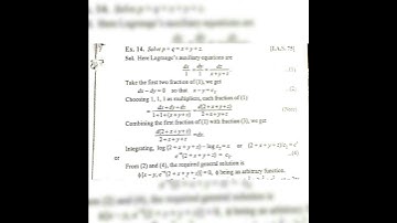 find the general integral of the pde p+q=x+y+z
