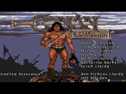 Conan the Cimmerian gameplay (PC Game, 1991)