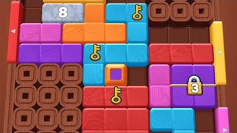 Wood Away Block Jam Level 133 Game Walkthrough Solution