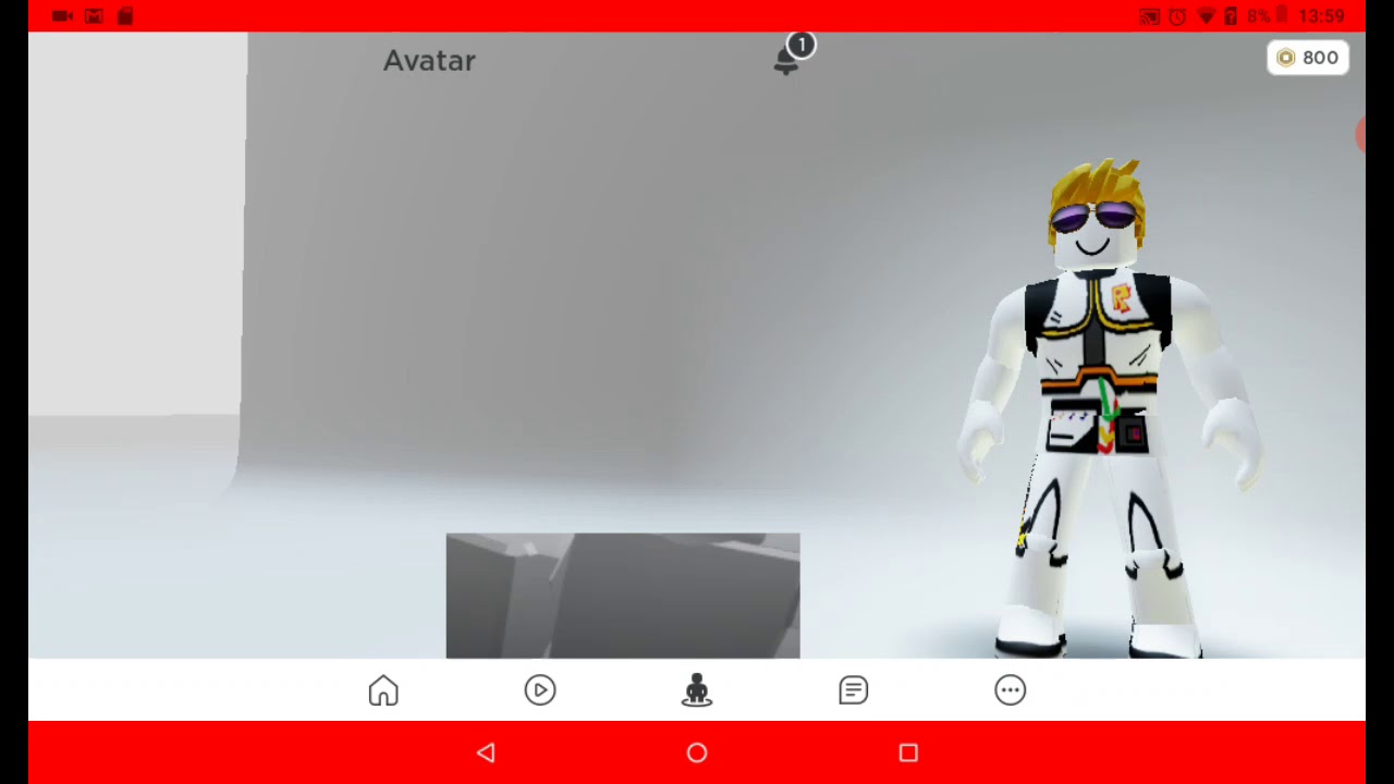 Gastando 800 robux na minha nova conta do roblox por que eu perdi a minha  outra conta 