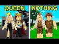 QUEEN Becomes NOTHING.. (Roblox Brookhaven)