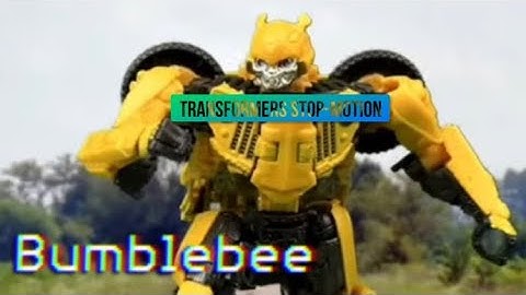 TRANSFORMERS Stop-Motion | Bumblebee Transformation Test