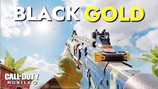 BLACK GOLD SERIES GUN SKINS in COD Mobile!