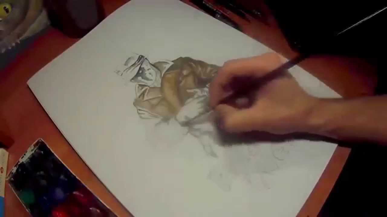 Speed painting by Moogen (PARANOIA QUEST-Rorschach )