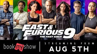 Fast and Furious 9 Tamil dubbed movie ott release date in tamil | Book my show | Cine Tamil