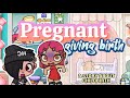 PREGNANT AVATAR GIVES BIRTH🤰🏼A STORY ABOUT LABOUR👶🏼AVATAR WORLD/TOCA BOCA