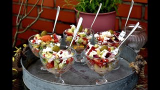 Šopska salata recept - Shopska salad recipe Resimi