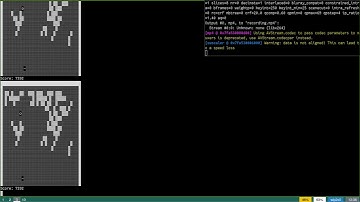 Advent of Code 2019 Day 13 Part 2 visualization