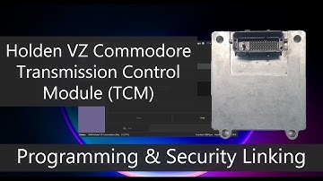 Holden VZ Commodore Transmission Control Module (TCM - T42) Programming and VIN Security Linking