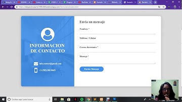 Enviar correo con PHP y HTML