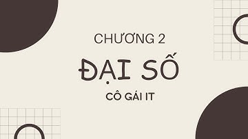 ĐẠI SỐ PTIT | CHƯƠNG 2: Không gian vector
