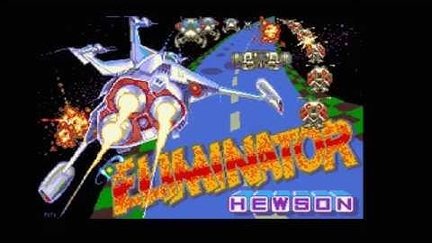 MiST FPGA - Atari ST - Eliminator gameplay