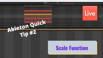Ableton Live Quick Tips - Scale Function