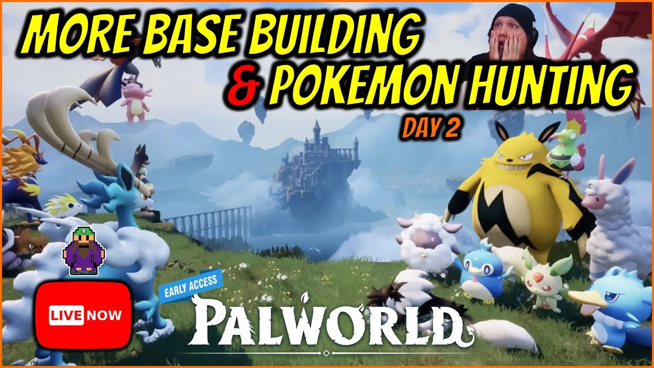 Base Building & More Pokemon Hunting Part 2 // !kick !twitch !sloots 